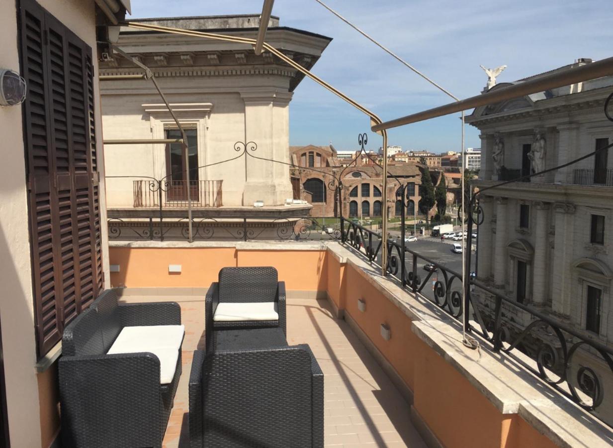 Esposizione Roof Daire Roma Dış mekan fotoğraf